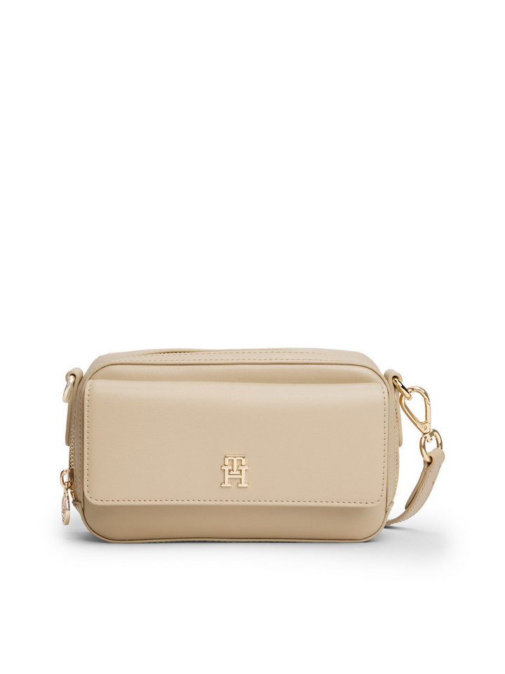 Tommy Hilfiger Mini Bag TH ICON CAMERA BAG, Damen Umhängetasche, Schultertasche mit TH-Logoemblem von Tommy Hilfiger