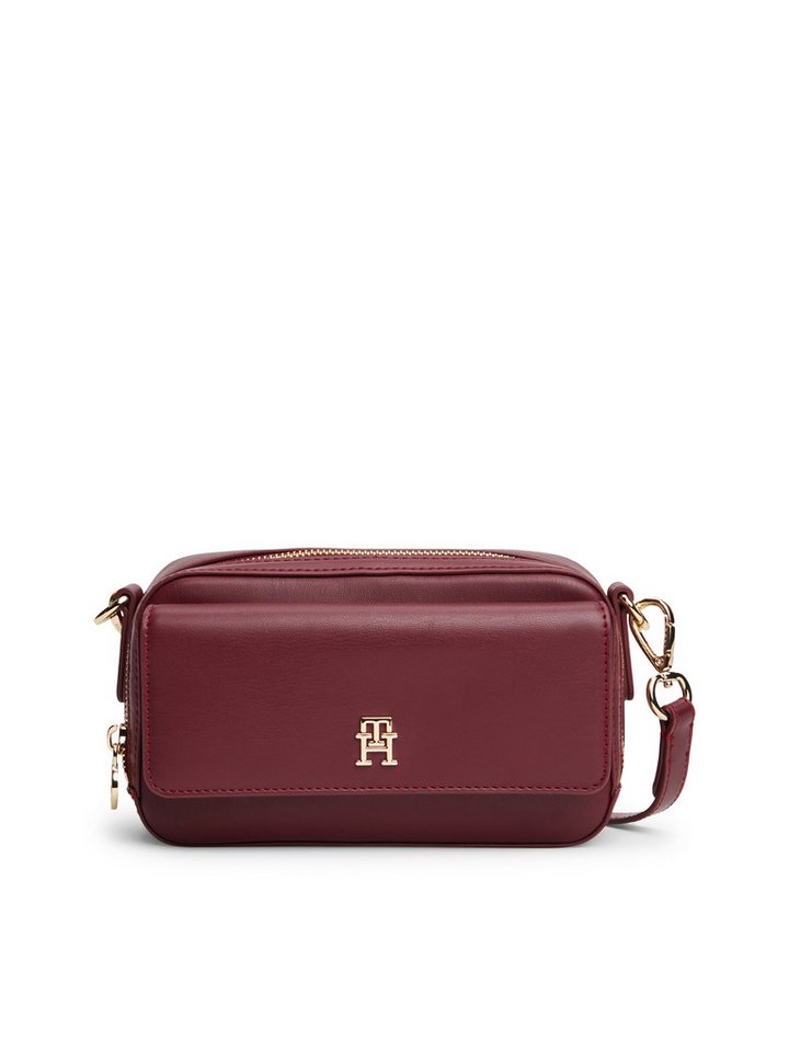 Tommy Hilfiger Mini Bag TH ICON CAMERA BAG, Damen Umhängetasche, Schultertasche mit TH-Logoemblem von Tommy Hilfiger