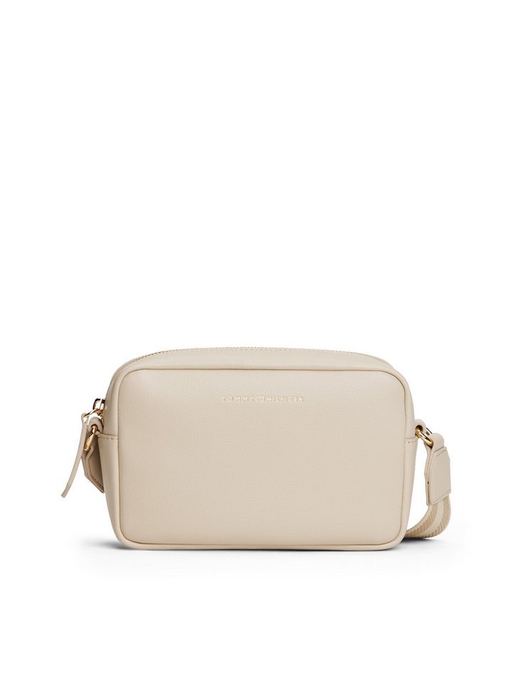 Tommy Hilfiger Mini Bag TH LOGOTAPE CAMERA BAG, Damen Umhängetasche, Schultertasche mit Logoschriftzug von Tommy Hilfiger