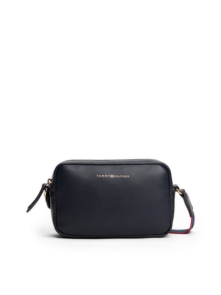 Tommy Hilfiger Mini Bag TH LOGOTAPE CAMERA BAG, Damen Umhängetasche, Schultertasche mit Logoschriftzug von Tommy Hilfiger