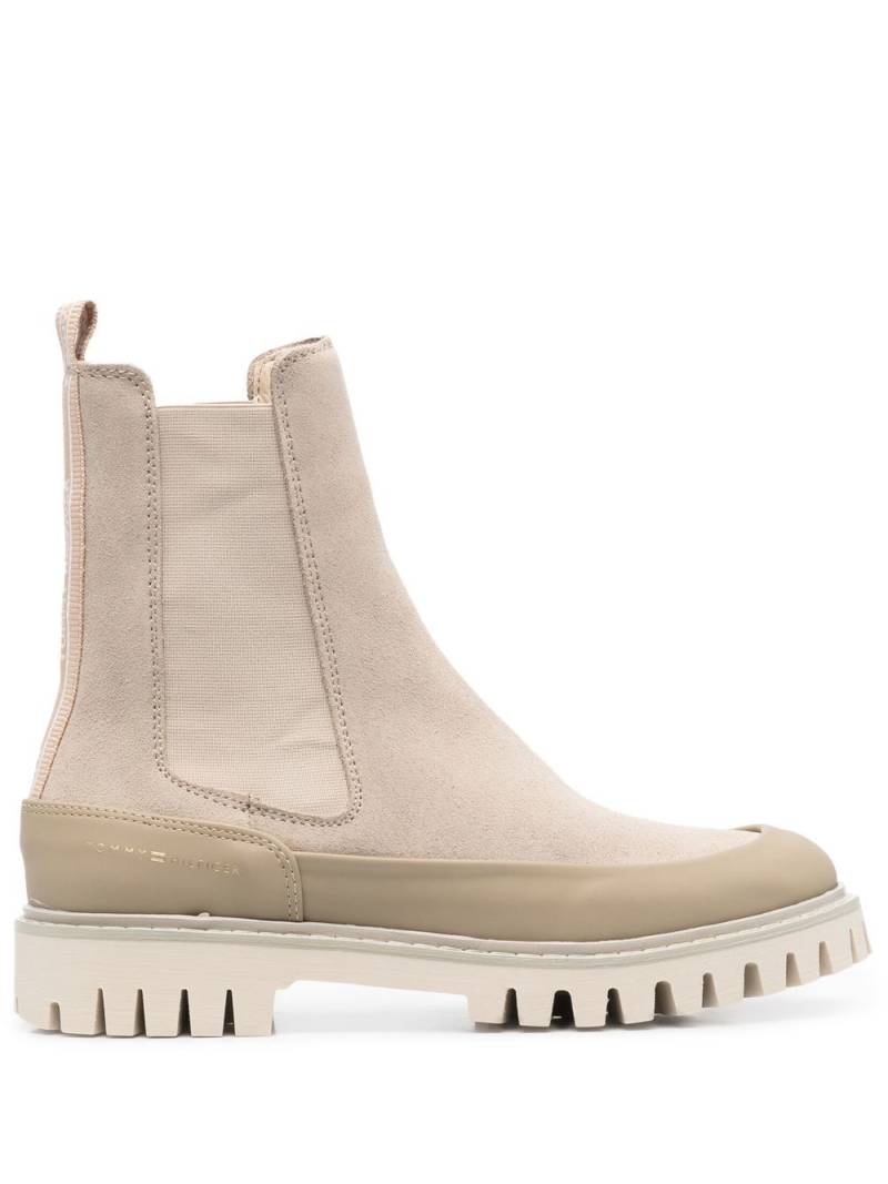 Tommy Hilfiger Modern Varsity Chelsea-Boots - Nude von Tommy Hilfiger