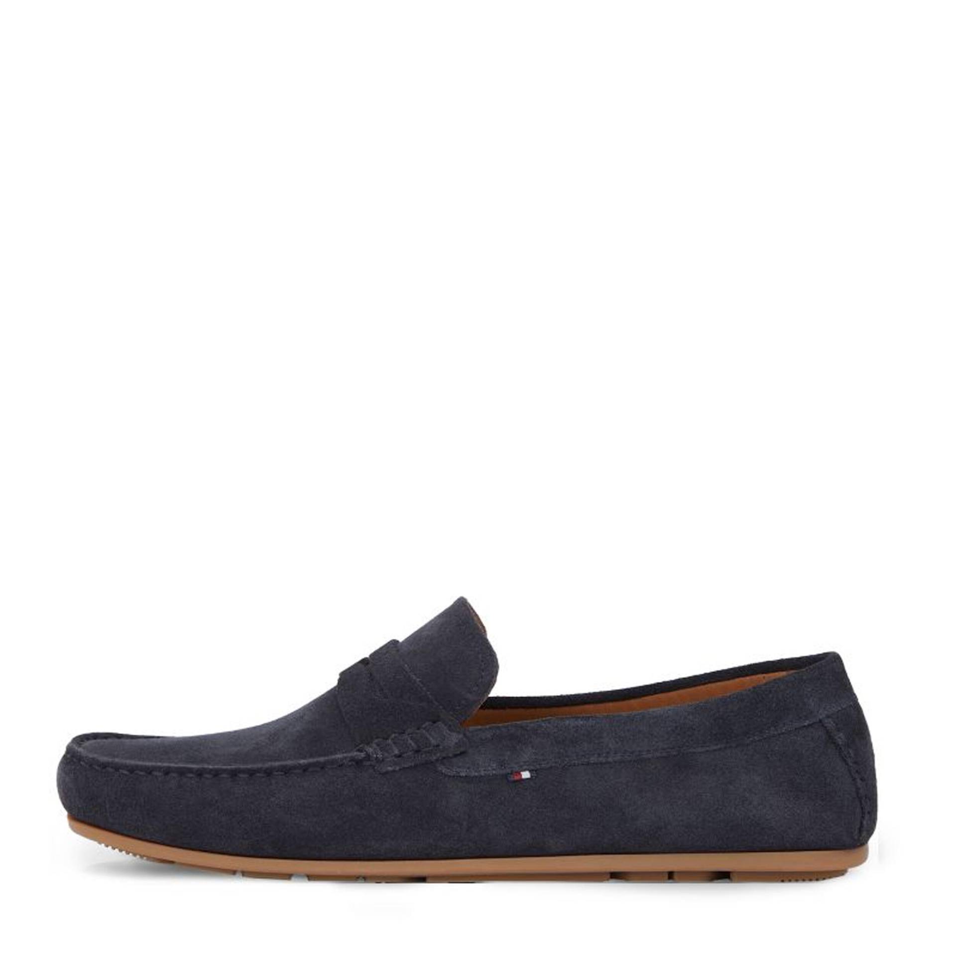 Tommy Hilfiger - Mokassins aus Wildleder blau - Gr. - 42 von Tommy Hilfiger