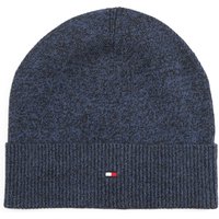 Tommy Hilfiger Mütze mit dezentem Kaschmiranteil und Logo-Aufnäher in 0 von Tommy Hilfiger