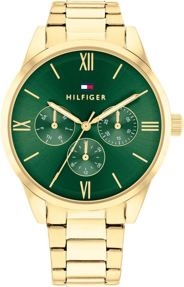 Tommy Hilfiger Multifunktionsuhr CAMILLE 1782746, Quarzuhr, Armbanduhr, Damenuhr, Edelstahlarmband, Datum Tommy Hilfiger Multifunktionsuhr CAMILLE 1782746, Quarzuhr, Armbanduhr, Damenuhr, Edelstahlarmband, Datum von Tommy Hilfiger