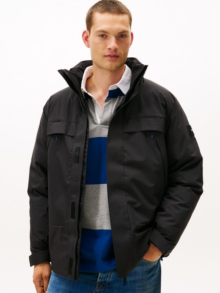 Tommy Hilfiger Outdoorjacke TECH PADDED JKT Winterjacke, Stehkragen mit verstaubarer Kapuze, relaxed fit von Tommy Hilfiger