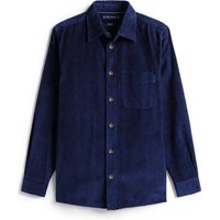 Tommy Hilfiger Overshirt aus Baumwollcord mit Label-Aufnäher, Relaxed Fit in M von Tommy Hilfiger