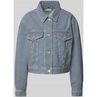 Tommy Hilfiger Oversized Fit Jeansjacke aus reiner Baumwolle in Marine, Größe 40 von Tommy Hilfiger