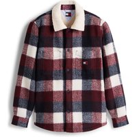Tommy Hilfiger Oversized Fit Overshirt mit Teddy-Kragen in M Tommy Hilfiger Oversized Fit Overshirt mit Teddy-Kragen in M von Tommy Hilfiger