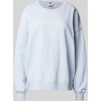 Tommy Hilfiger Oversized Sweatshirt mit Rundhalsausschnitt in Hellblau, Größe XXL von Tommy Hilfiger