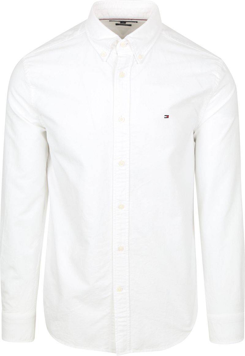 Tommy Hilfiger Oxford Hemd Weiß - Größe 3XL von Tommy Hilfiger