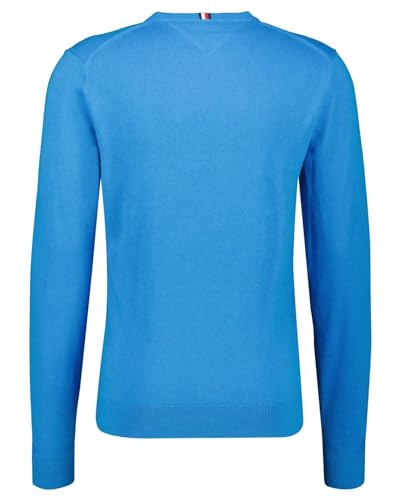 Tommy Hilfiger PIMA ORG CTN CASHMERE CREW NECK, blau(czublue), Gr. L von Tommy Hilfiger