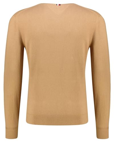 Tommy Hilfiger PIMA ORG CTN CASHMERE V NECK, braun(brown), Gr. XL von Tommy Hilfiger