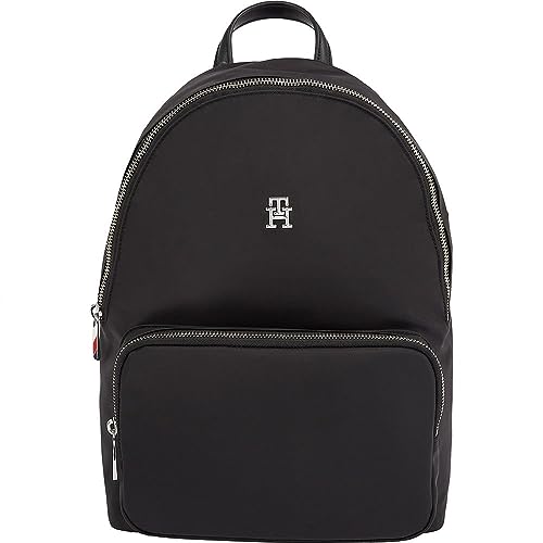 Tommy Hilfiger Damen Rucksack Poppy Backpack Mittelgroß, Schwarz (Black), Einheitsgröße von Tommy Hilfiger