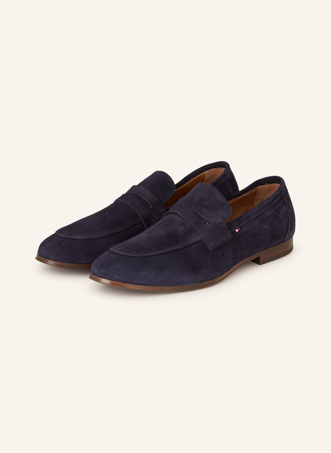 Tommy Hilfiger Penny-Loafer blau von Tommy Hilfiger