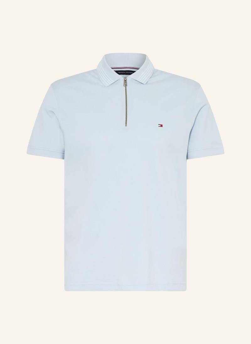 Tommy Hilfiger Piqué-Poloshirt blau von Tommy Hilfiger