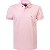 Tommy Hilfiger Herren Polo-Shirt rosa Slim Fit von Tommy Hilfiger