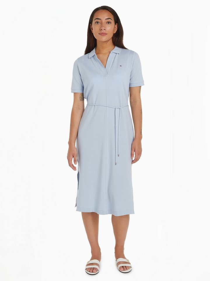 Tommy Hilfiger Polokleid OPN PLKT LYLL POLO DRS WAIST DTL mit Seitenschlitzen von Tommy Hilfiger