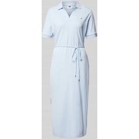Tommy Hilfiger Polokleid mit Bindegürtel Modell 'LYLL POLO' in Hellblau, Größe S Tommy Hilfiger Polokleid mit Bindegürtel Modell 'LYLL POLO' in Hellblau, Größe S von Tommy Hilfiger