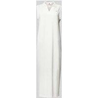 Tommy Hilfiger Polokleid mit Label-Stitching in Weiss, Größe S Tommy Hilfiger Polokleid mit Label-Stitching in Weiss, Größe S von Tommy Hilfiger