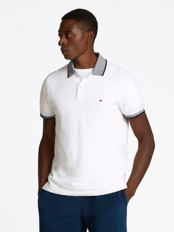 Tommy Hilfiger Poloshirt LINEN PIQUE REG POLO von Tommy Hilfiger
