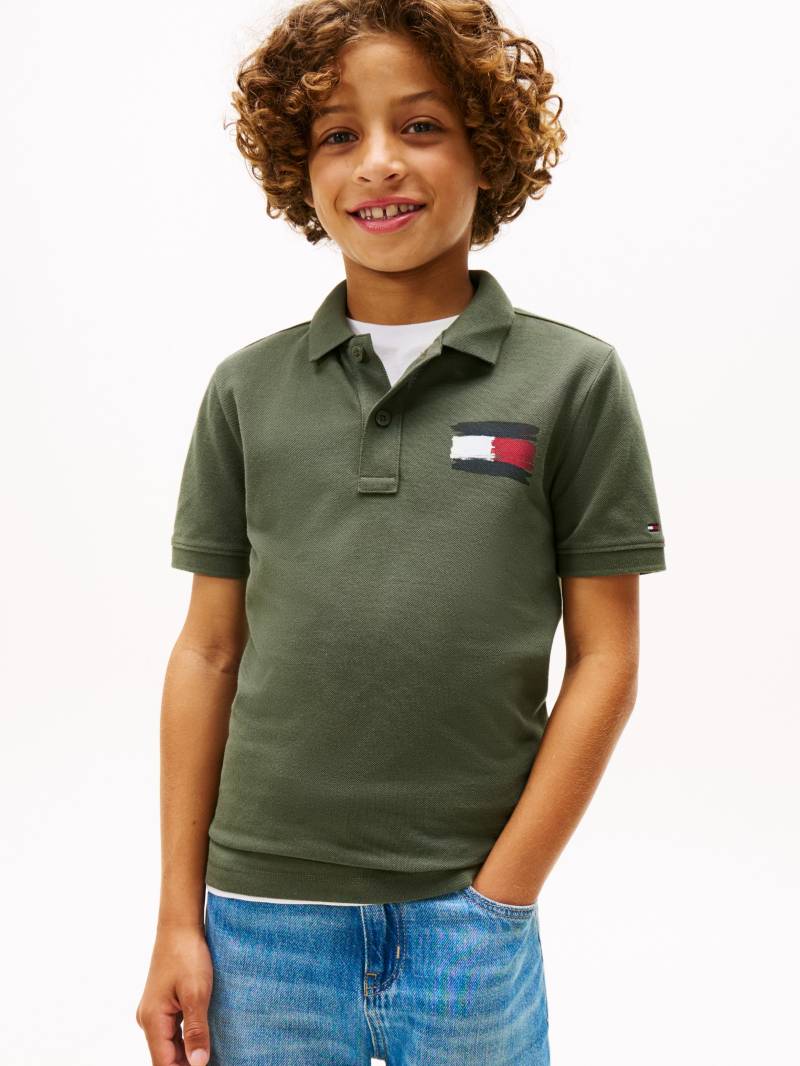 Tommy Hilfiger Poloshirt "TOMMY FLAG POLO SS" Kinder bis 16 Jahre von Tommy Hilfiger