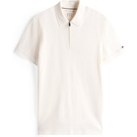 Tommy Hilfiger Poloshirt in Jersey-Qualität mit Reißverschluss und Logo-Aufnäher in XXL von Tommy Hilfiger