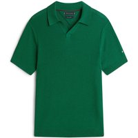 Tommy Hilfiger Poloshirt mit Lyocell und Wabenstruktur in M von Tommy Hilfiger