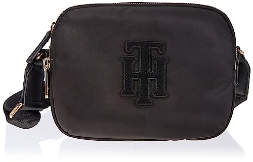 Tommy Hilfiger Damen Poppy Crossover Applique Crossovers, Black von Tommy Hilfiger