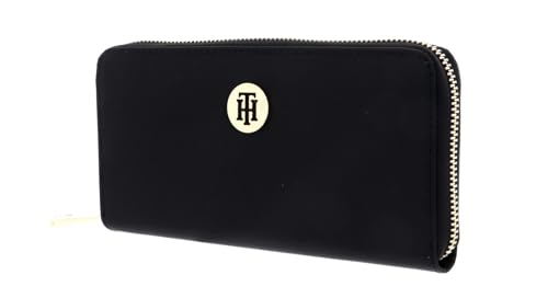 Tommy Hilfiger Poppy Large Zip Around Wallet Black von Tommy Hilfiger