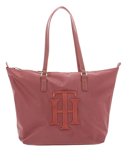 Tommy Hilfiger Damen Poppy Tote TH AW0AW10465 Tragetasche, Orange (Mineralize) von Tommy Hilfiger