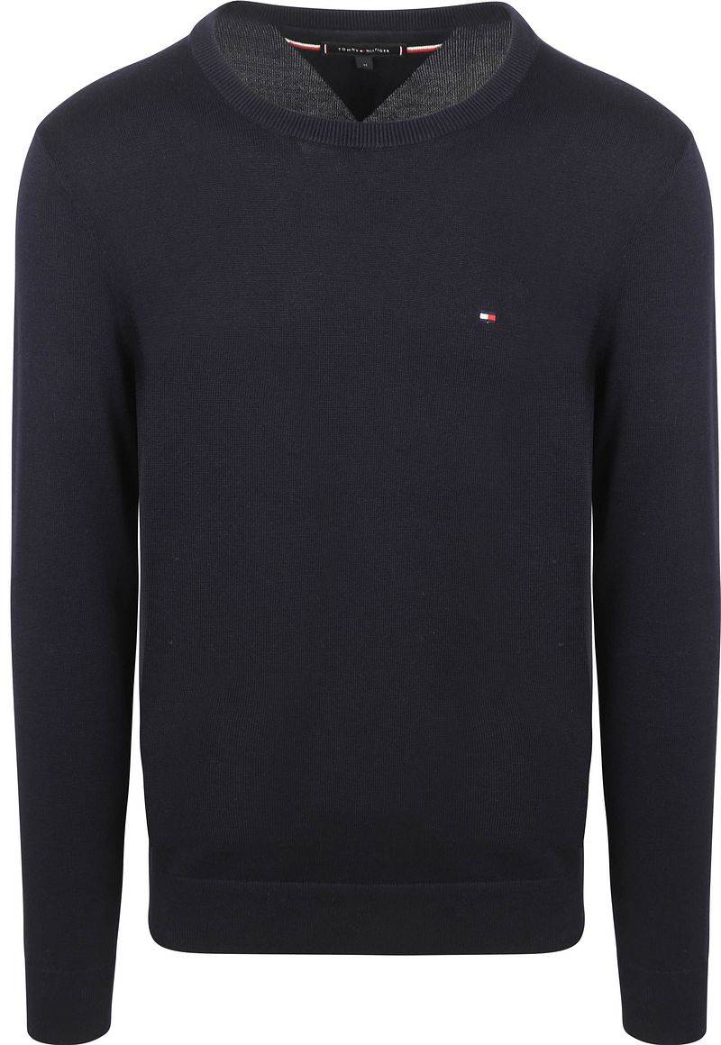 Tommy Hilfiger Pullover Essential Navy - Größe 3XL von Tommy Hilfiger
