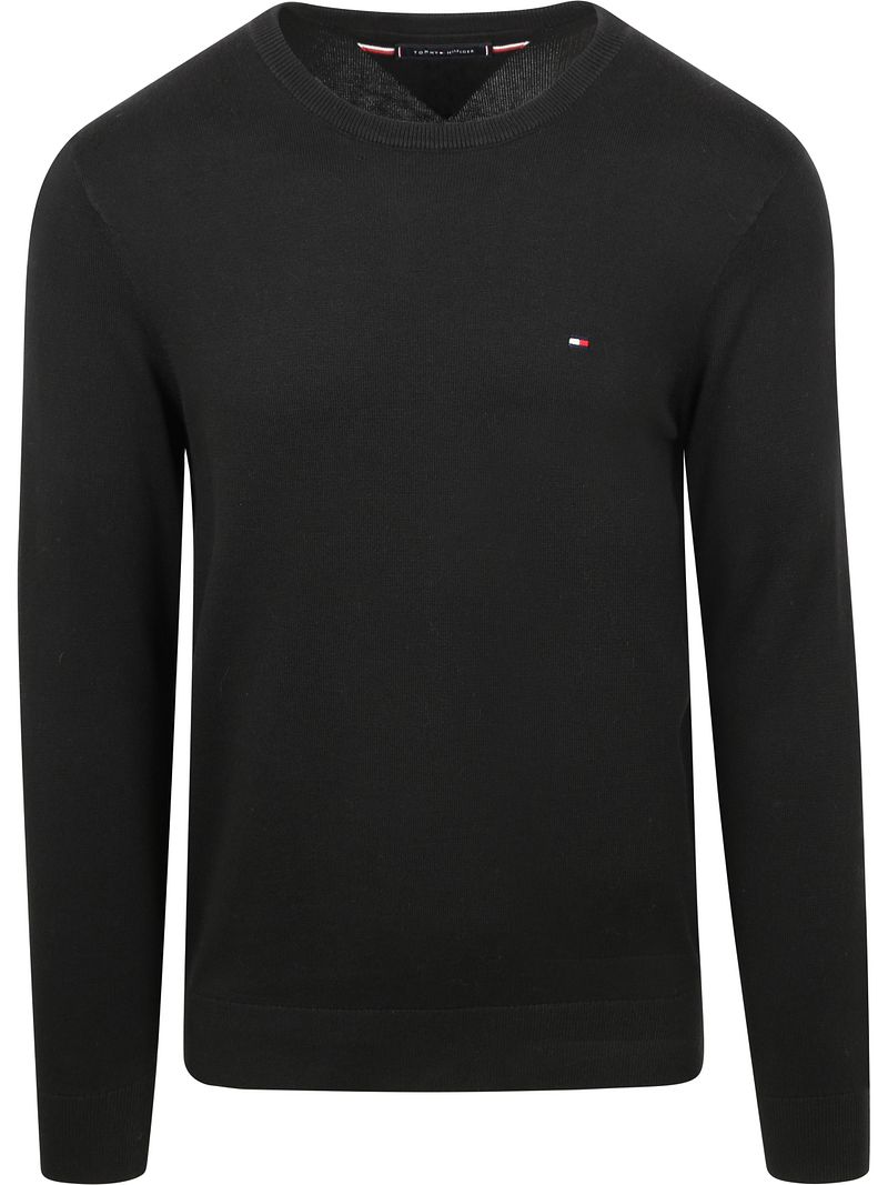 Tommy Hilfiger Pullover Essential Schwarz - Größe XL von Tommy Hilfiger