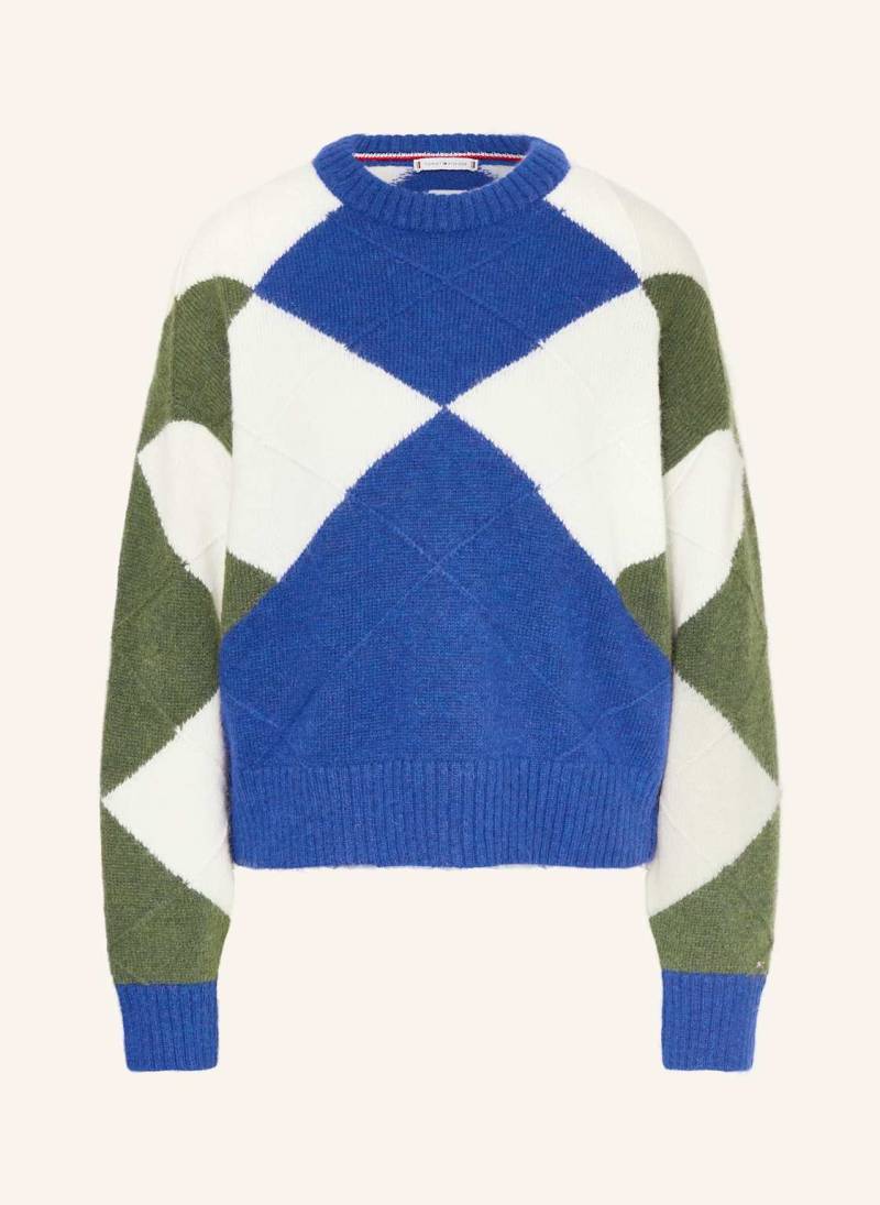 Tommy Hilfiger Pullover Mit Alpaka blau von Tommy Hilfiger