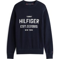 Tommy Hilfiger Pullover aus Bio-Baumwolle mit Label-Prägung in XL von Tommy Hilfiger