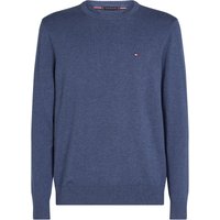 Tommy Hilfiger Leichter Pullover aus Baumwolle mit Flag-Aufnäher in XL von Tommy Hilfiger