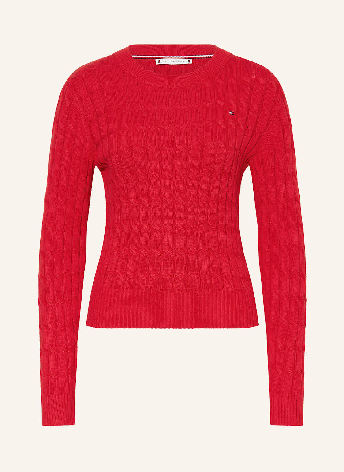 Tommy Hilfiger Pullover rot von Tommy Hilfiger