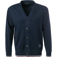 Tommy Hilfiger Herren Cardigan blau unifarben von Tommy Hilfiger