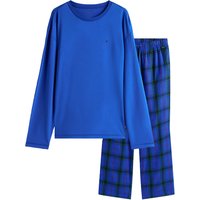 Tommy Hilfiger Pyjama-Set mit Hose und Pantoffeln in Flanell-Qualität, X-Mas in S von Tommy Hilfiger