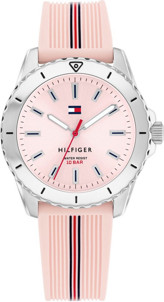 Tommy Hilfiger Quarzuhr GIRLS 1720052, Armbanduhr, Silikonband, Kinderuhr, Mädchen, ideal auch als Geschenk von Tommy Hilfiger