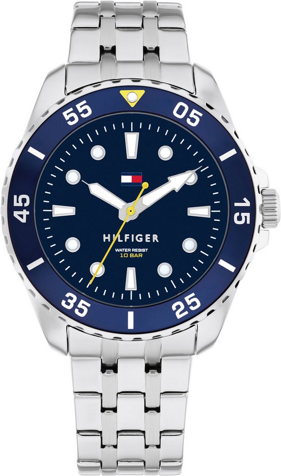 Tommy Hilfiger Quarzuhr KIDS 1720049, Armbanduhr, Kinderuhr, analog, Edelstahlarmband, Geschenkidee von Tommy Hilfiger