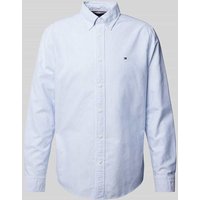 Tommy Hilfiger Regular Fit Freizeithemd mit Logo-Stitching Modell 'OXFORD' in Hellblau, Größe S Tommy Hilfiger Regular Fit Freizeithemd mit Logo-Stitching Modell 'OXFORD' in Hellblau, Größe S von Tommy Hilfiger