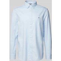 Tommy Hilfiger Regular Fit Freizeithemd mit Button-Down-Kragen in Hellblau, Größe XXL von Tommy Hilfiger