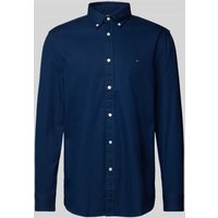 Tommy Hilfiger Regular Fit Freizeithemd mit Button-Down-Kragen in Marine, Größe XXL von Tommy Hilfiger