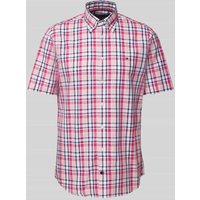 Tommy Hilfiger Tailored Regular Fit Freizeithemd mit Button-Down-Kragen in Rosa, Größe 39 von Tommy Hilfiger Tailored