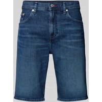 Tommy Hilfiger Regular Fit Jeansshorts im 5-Pocket-Design Modell 'BROOKLYN' in Dunkelblau, Größe 31 von Tommy Hilfiger