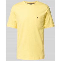 Tommy Hilfiger Regular Fit T-Shirt aus reiner Baumwolle in Hellgelb, Größe XXL Tommy Hilfiger Regular Fit T-Shirt aus reiner Baumwolle in Hellgelb, Größe XXL von Tommy Hilfiger