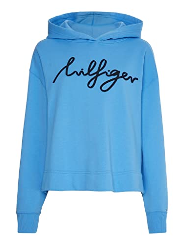 Tommy Hilfiger Relaxed Hilfiger Script Hoodie - L von Tommy Hilfiger