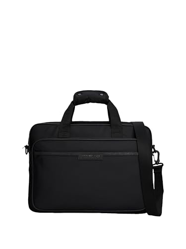 Tommy Hilfiger Repreve Computertasche für Herren, Einheitsgröße, Schwarz von Tommy Hilfiger