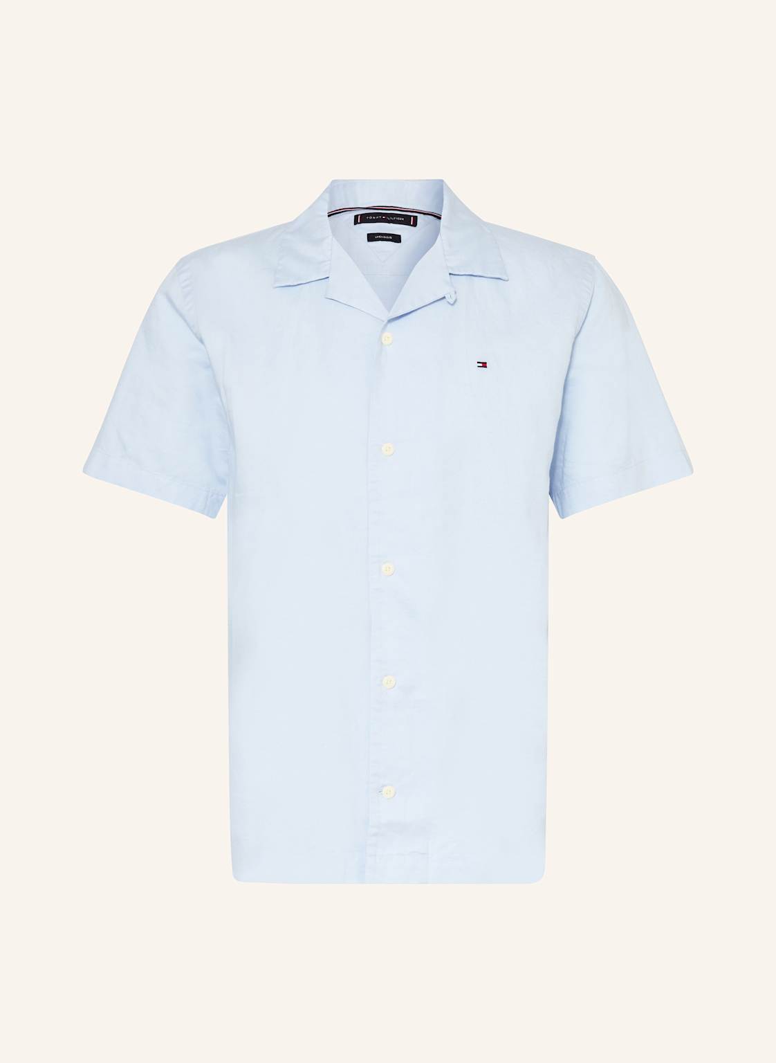 Tommy Hilfiger Resorthemd Comfort Fit Mit Leinen blau Tommy Hilfiger Resorthemd Comfort Fit Mit Leinen blau von Tommy Hilfiger