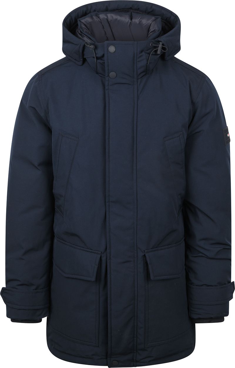 Tommy Hilfiger Rockie Parka Navy - Größe XL von Tommy Hilfiger